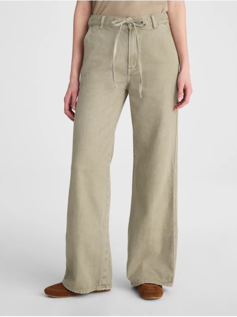 Madewell The Ultimate Wide-Leg Pant in Airy Denim Size W25 NWT